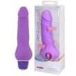Mini Silicone Classic Dildo: Purple